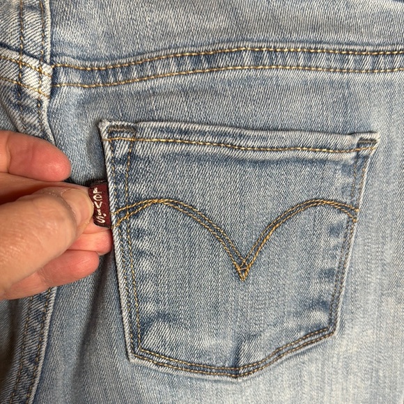 Levi’s Slight Curve Modern Rise Bootcut Skinny Light Blue Women's Jeans Size 26 - Picture 7 of 10